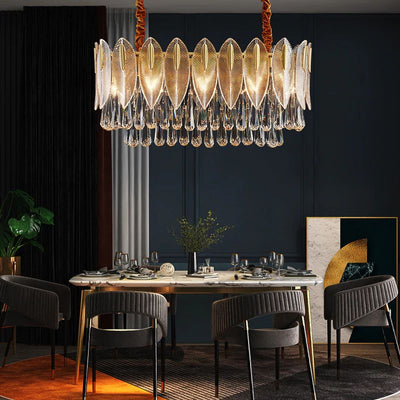 Flake Crystal Chandelier