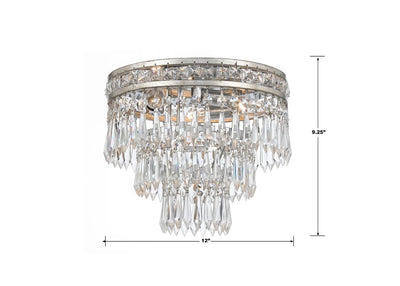 Mercer 3 Lights Flush Mount Ceiling Light