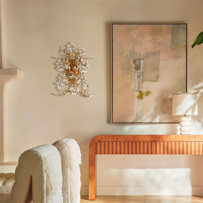 Fiore Crystal Wall Sconce