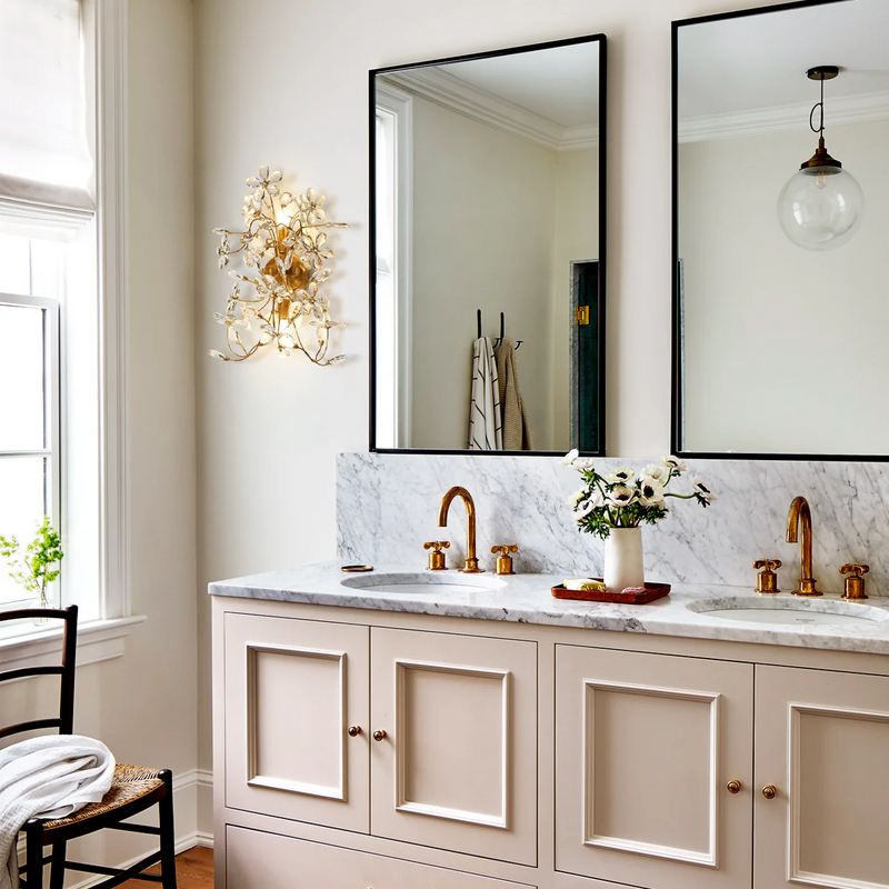 Fiore Crystal Wall Sconce