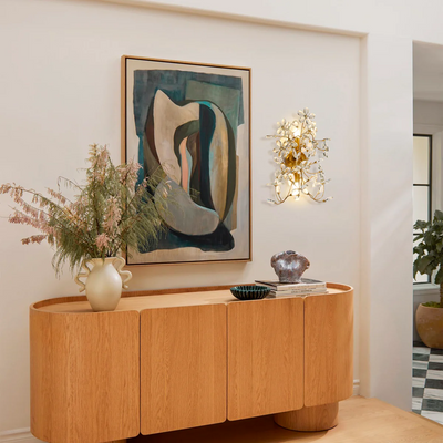 Fiore Crystal Wall Sconce