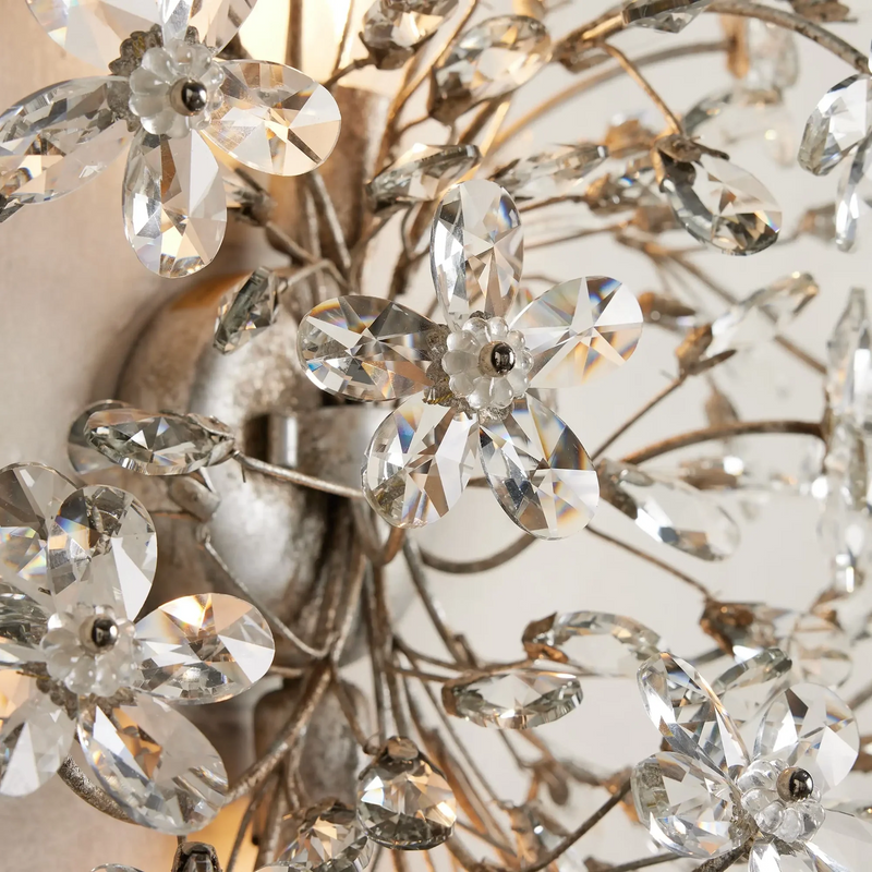 Fiore Crystal Wall Sconce