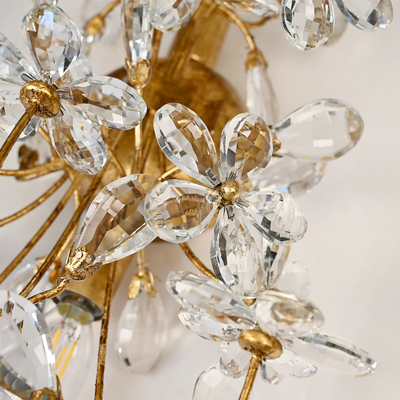 Fiore Crystal Wall Sconce