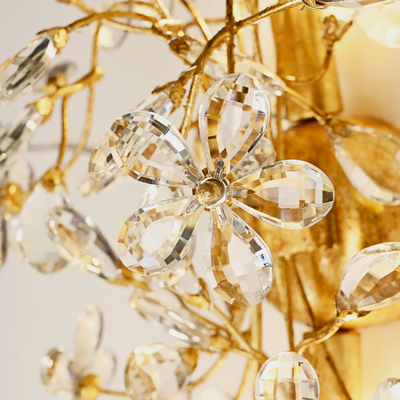 Fiore Crystal Wall Sconce