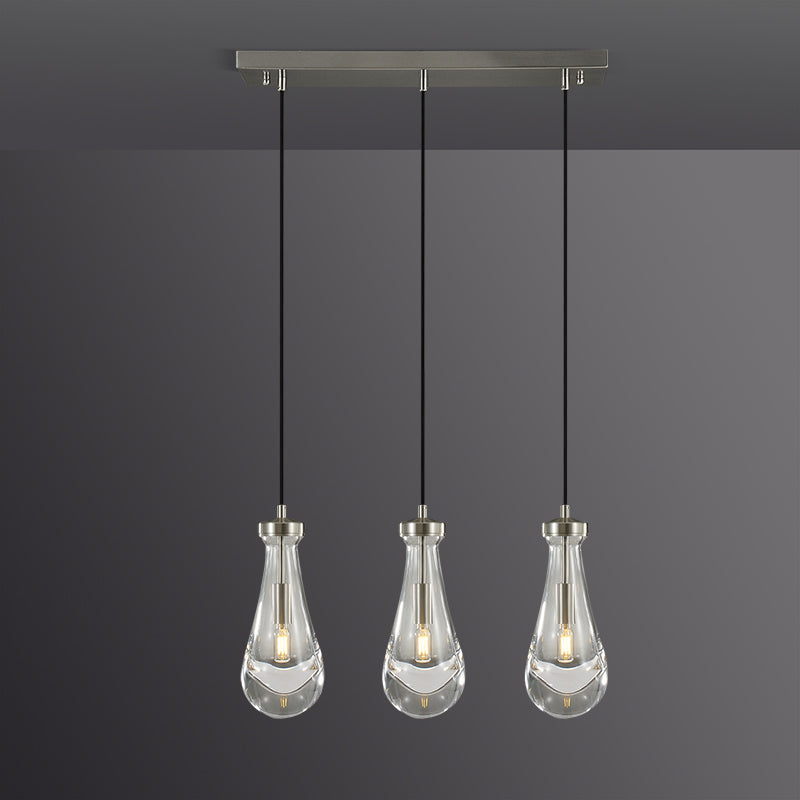 Raindrop Rectangle Chandelier