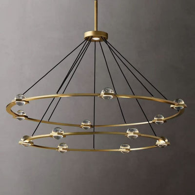 Cosmos Crystal Ball Chandelier