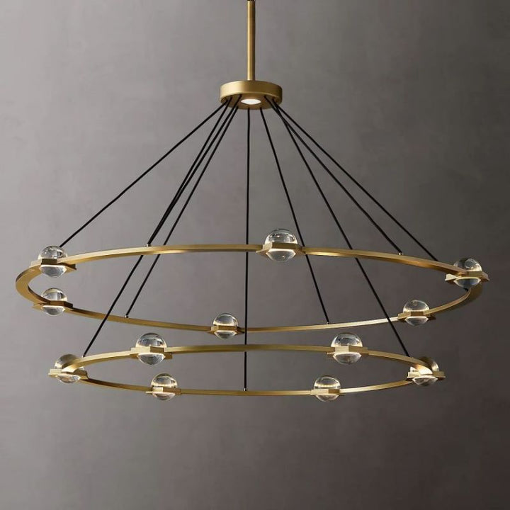 Cosmos Crystal Ball Chandelier