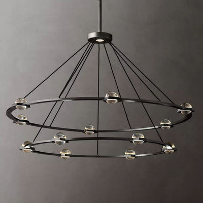 Cosmos Crystal Ball Chandelier