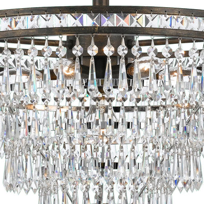 Mercer 7 Lights Semi Flush Mount Ceiling Light