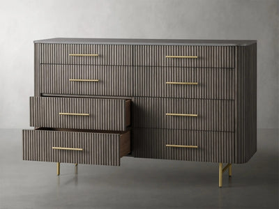 Dianie Eight Drawer Dresser