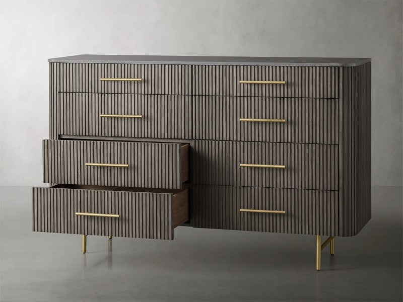 Dianie Eight Drawer Dresser
