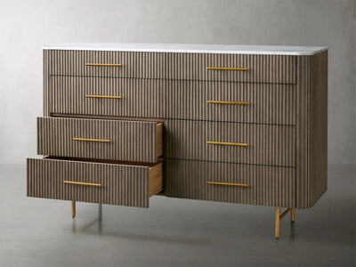 Dianie Eight Drawer Dresser