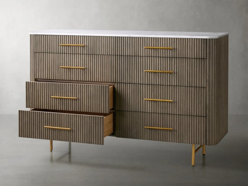 Dianie Eight Drawer Dresser