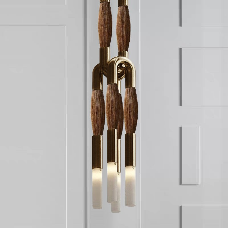 Horse Hair Pendant Light