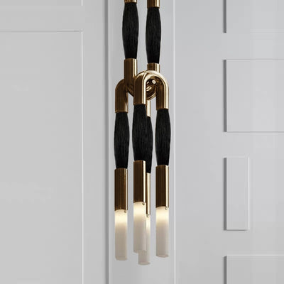 Horse Hair Pendant Light