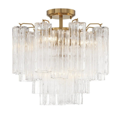 Addis 4 Lights Semi Flush Mount