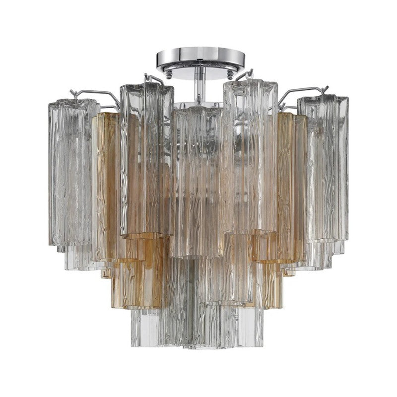 Addis 4 Lights Semi Flush Mount