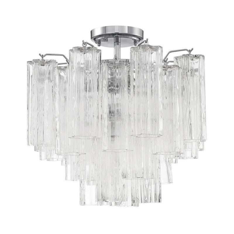 Addis 4 Lights Semi Flush Mount