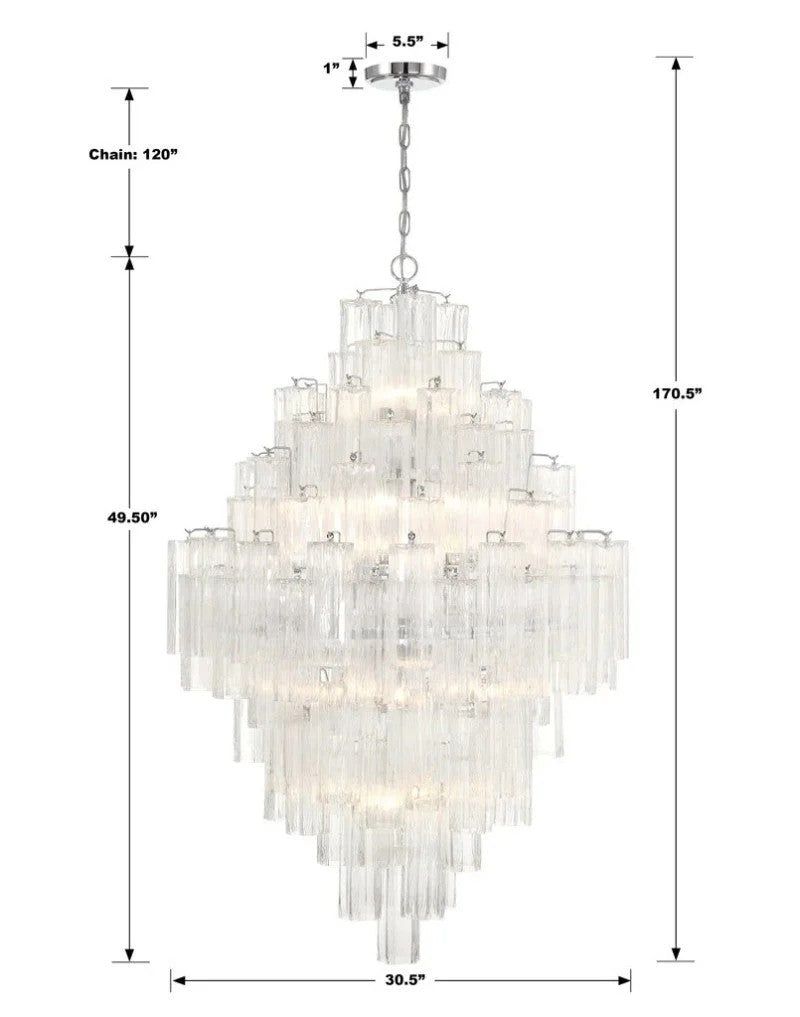 Adonis 20 Lights Chandelier