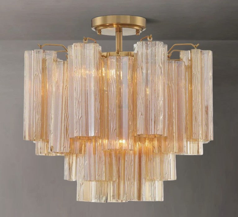 Adonis 4 Lights Semi Flush Mount