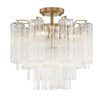 Adonis 4 Lights Semi Flush Mount