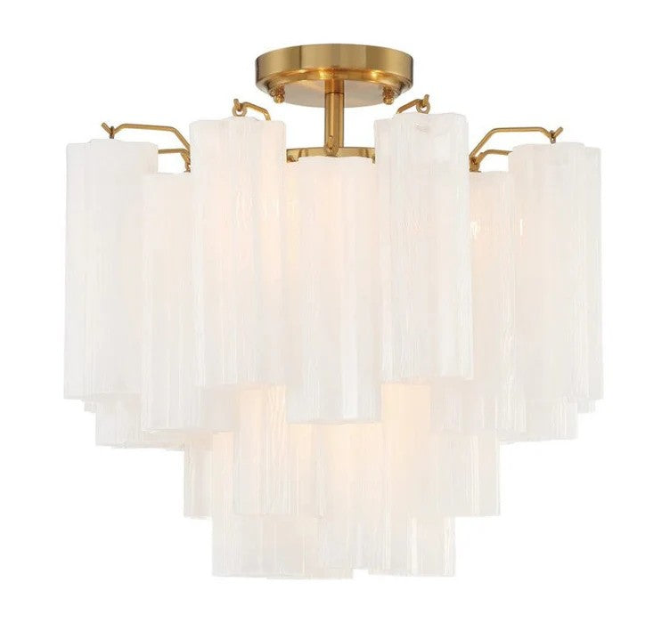 Adonis 4 Lights Semi Flush Mount