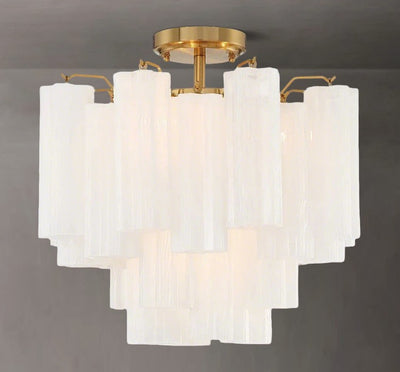 Adonis 4 Lights Semi Flush Mount