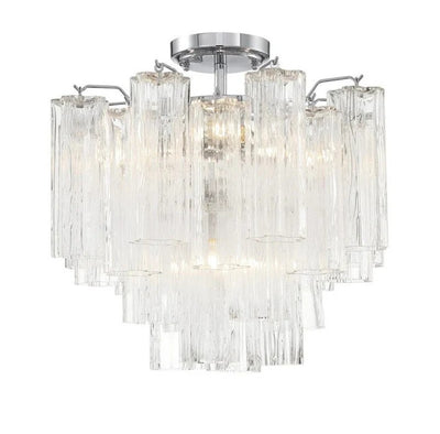 Adonis 4 Lights Semi Flush Mount