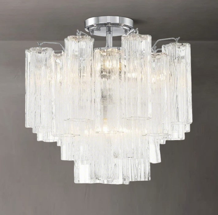 Adonis 4 Lights Semi Flush Mount