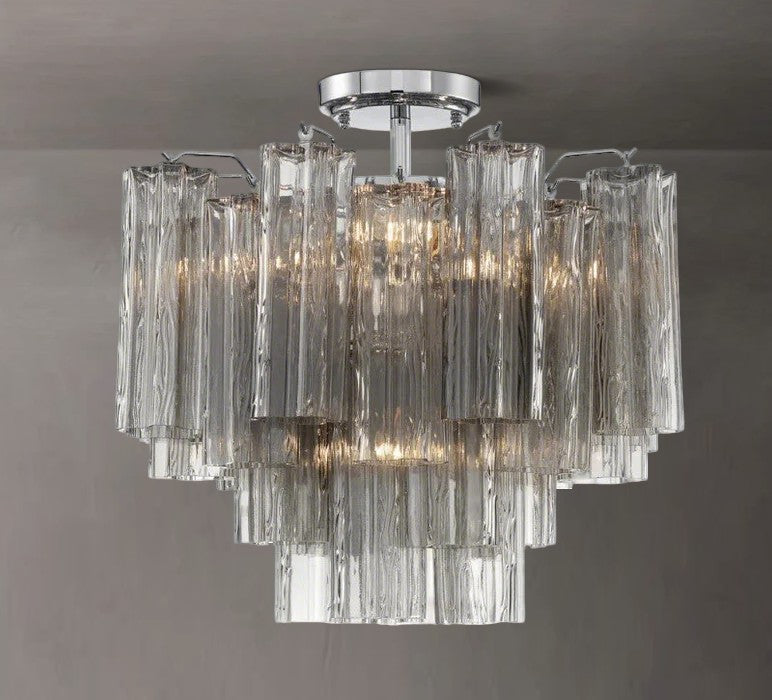 Adonis 4 Lights Semi Flush Mount