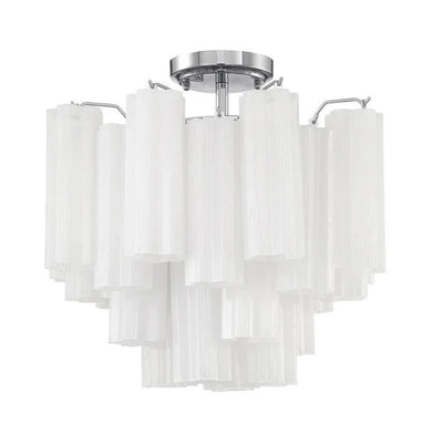 Adonis 4 Lights Semi Flush Mount