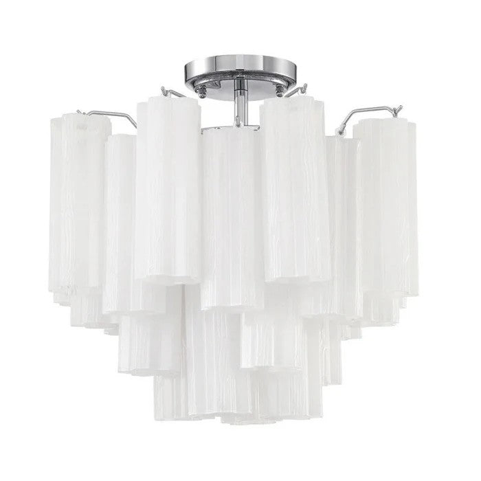 Adonis 4 Lights Semi Flush Mount