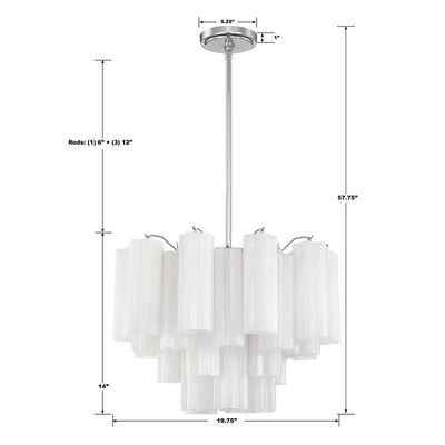 Adonis 6 Lights Chandelier