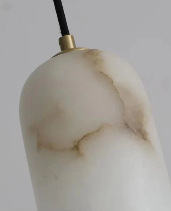 Alabaster Pendant Wall Sconce