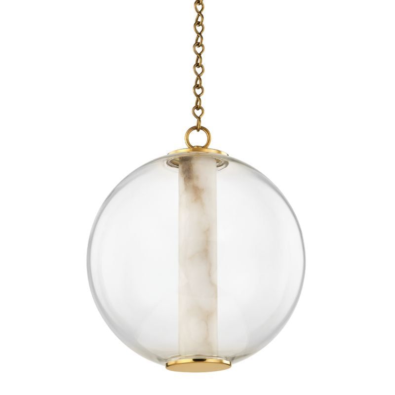 Alabaster  Pendant  Ball Light