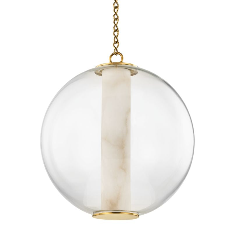 Alabaster  Pendant  Ball Light