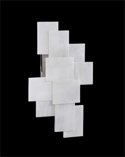 Alabaster Block Group Wall Sconce