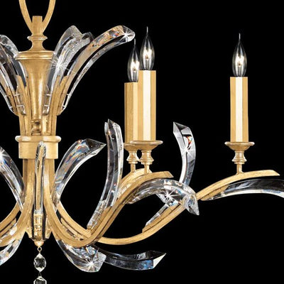 Alice Candle  Round Chandelier 42"