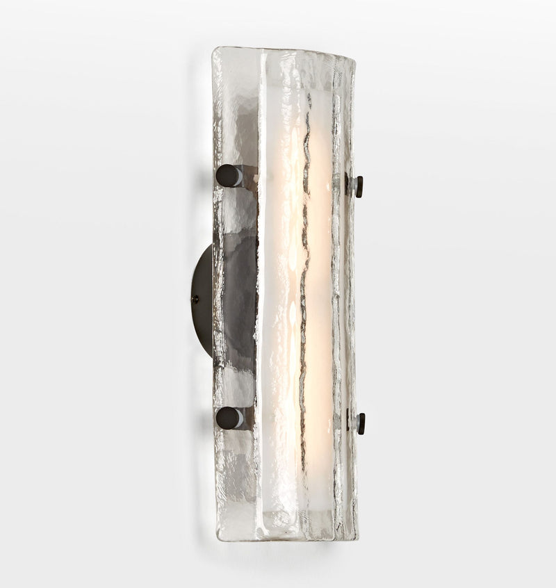 Alilang LED  Glass Wall Sconce 16"