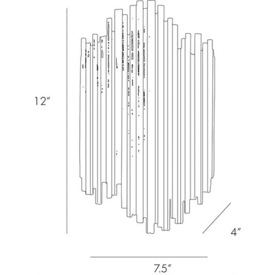 Althely 2 Lights Wall Sconce