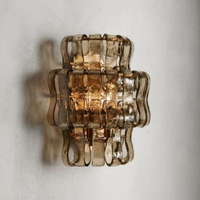 Amori Glass Wall Sconce 12"