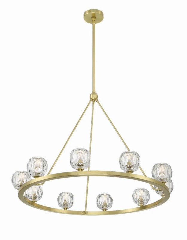 Aragon 10 Light Chandelier Glass