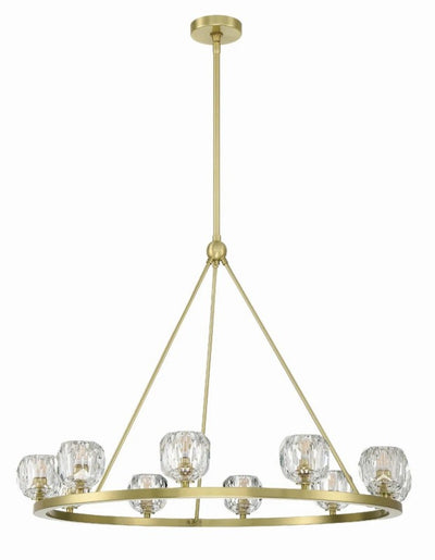 Aragon 10 Light Chandelier Glass