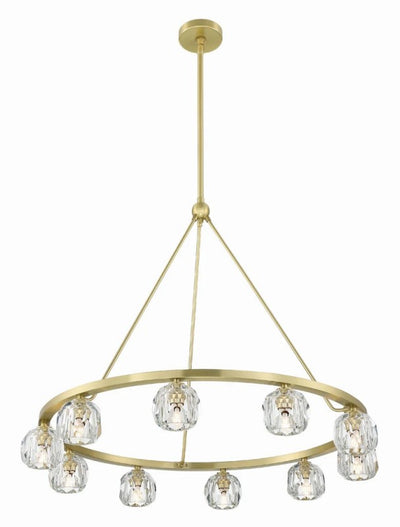 Aragon 10 Light Chandelier Glass