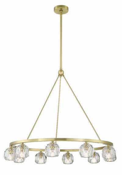 Aragon 10 Light Chandelier Glass