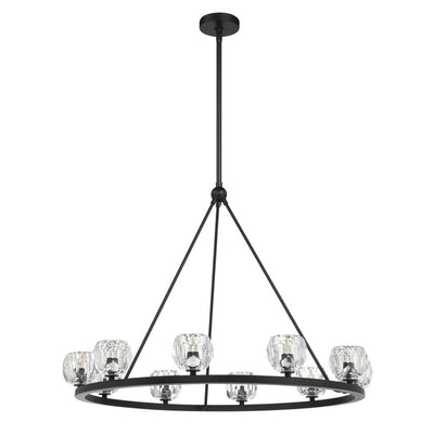 Aragon 10 Light Chandelier Glass