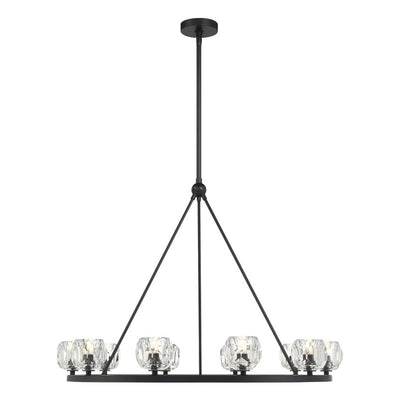 Aragon 10 Light Chandelier Glass