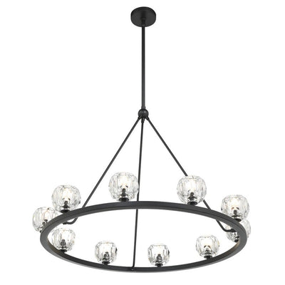 Aragon 10 Light Chandelier Glass