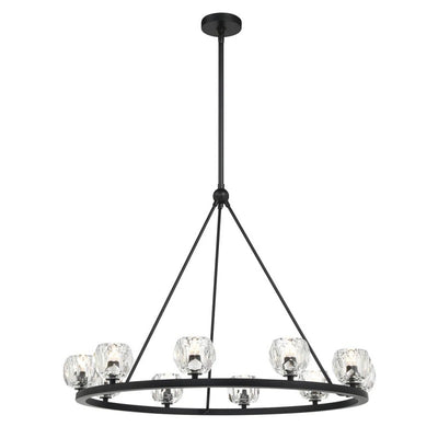 Aragon 12 Light Chandelier Glass