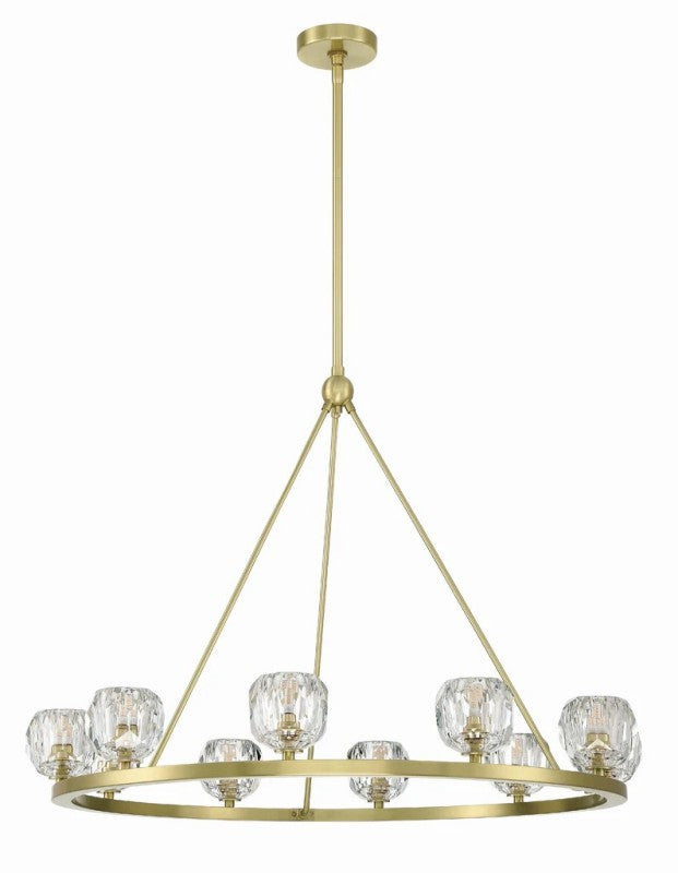 Aragon 12 Light Chandelier Glass